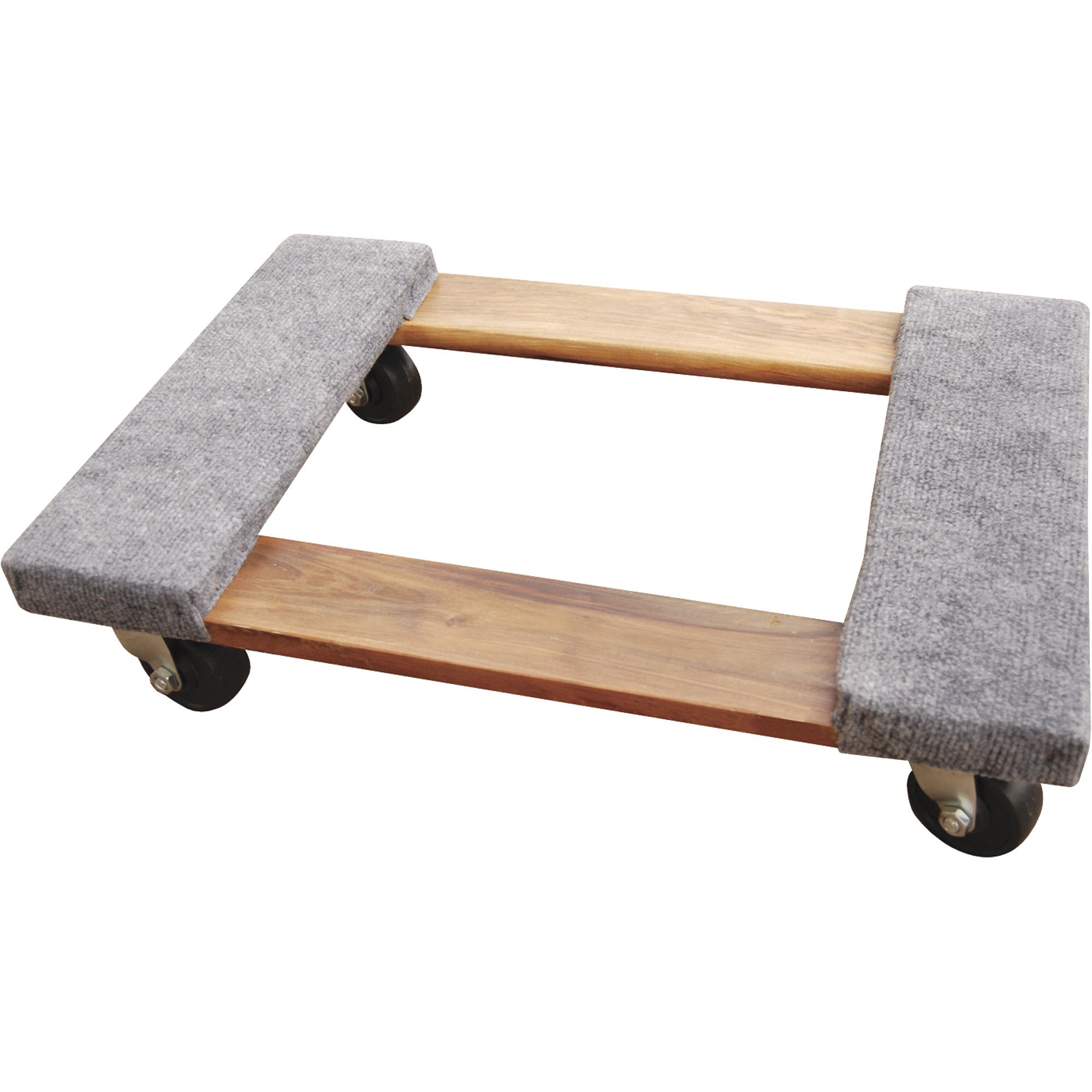 Vestil Hardwood Dolly with Carpet End